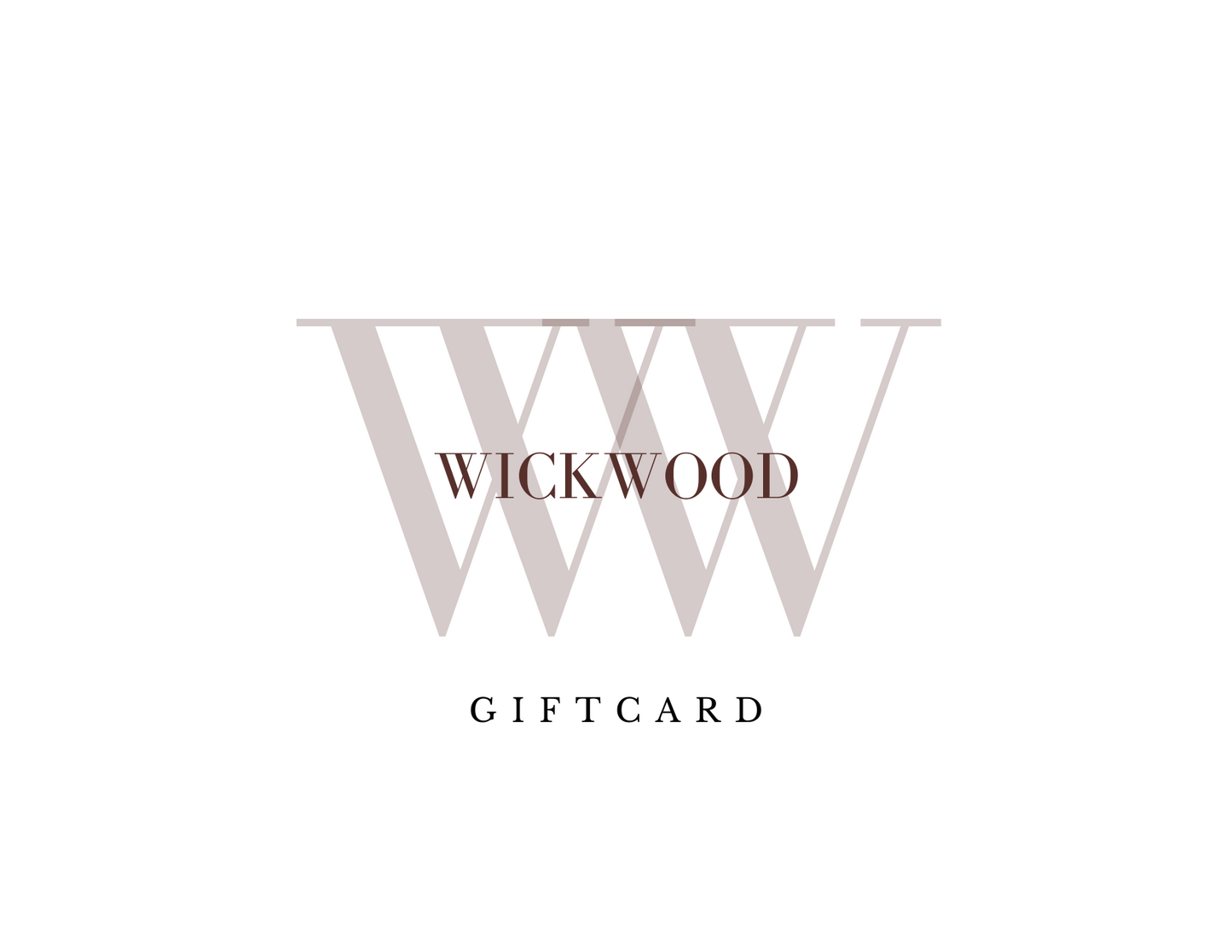 WICKWOOD Giftcard